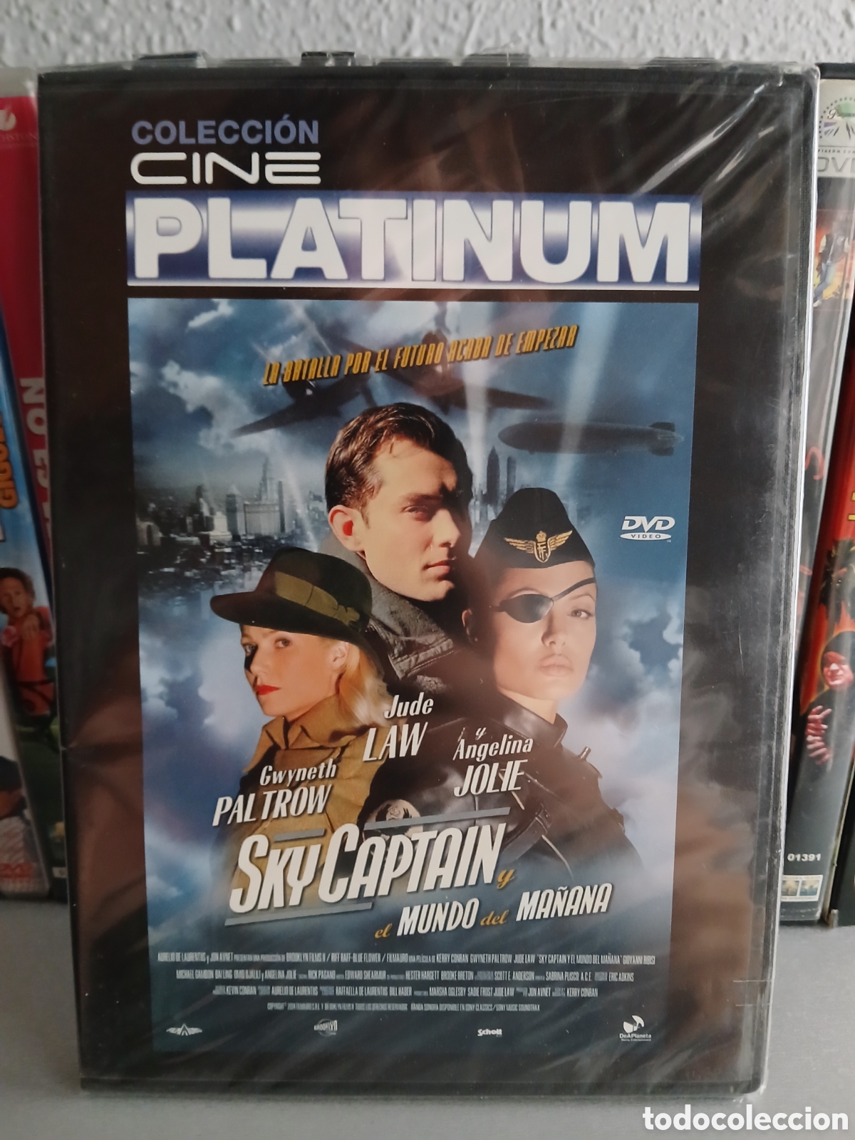 Cine: NYEVO SkyCaptain DVD Tapa Fina CineYVideojuegosAlMejorPrecio