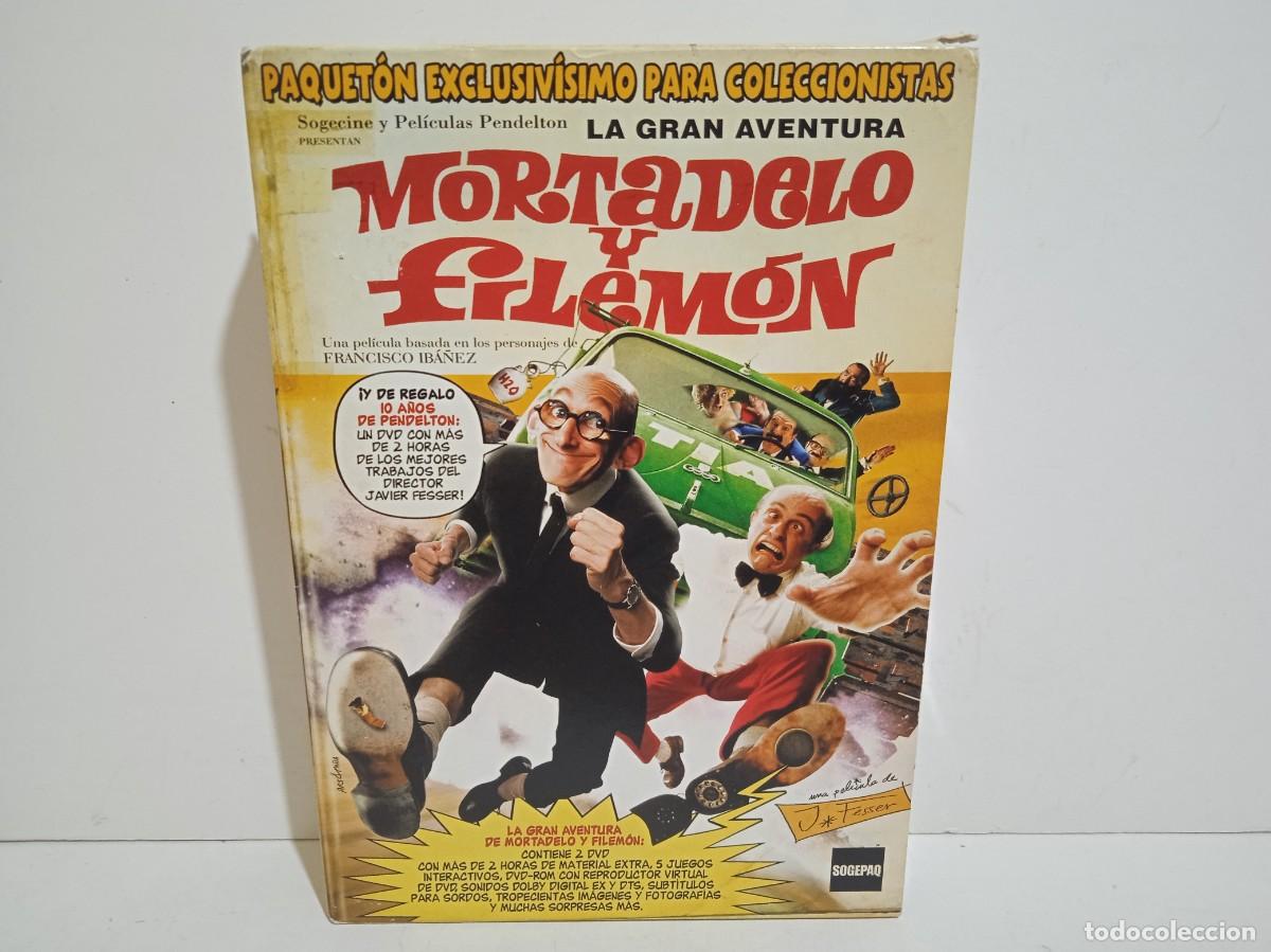 Cine: Mortadelo y Filem&oacute;n / 10 a&ntilde;os de Pendelton - Edicion Coleccionista - 3 x DVD - 2003