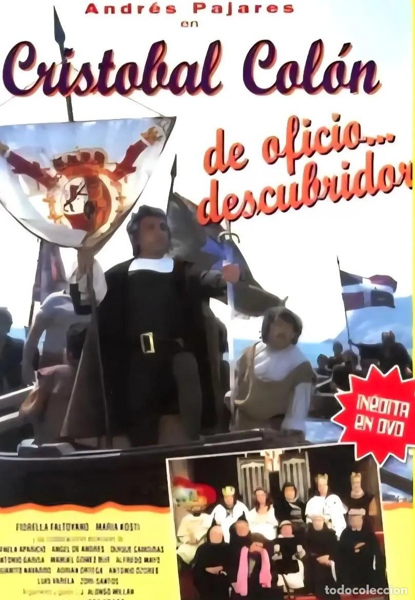 Cine: DVD CRISTOBAL COLON DE OFICIO DESCUBRIDOR (descatalogado,inevito con ANDRES PAJARES,JUANITO NAVARRO