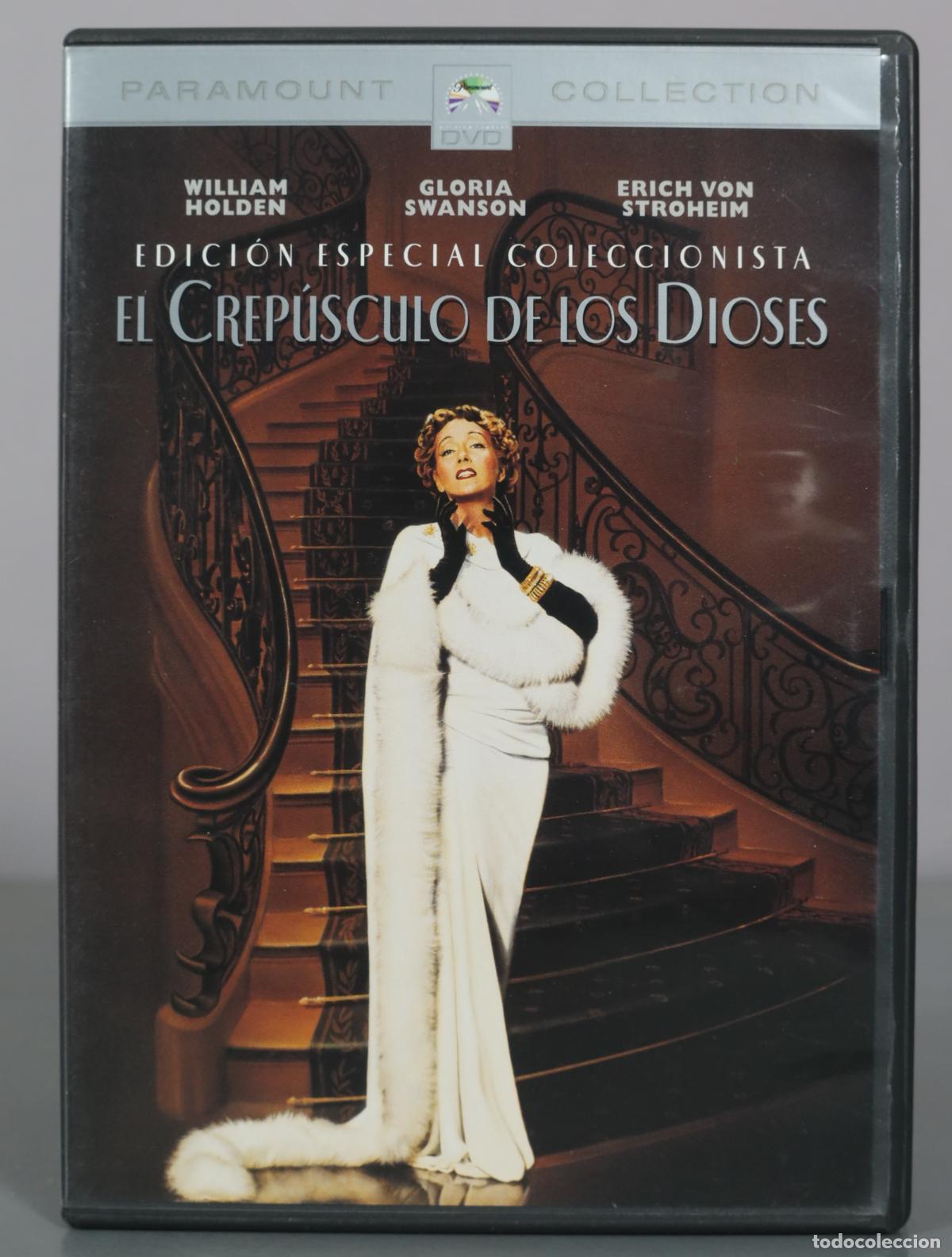 Cinema: DVD. El Crep&uacute;sculo de los Dioses - Edici&oacute;n Especial Coleccionista - William Holden, Gloria Swanson,