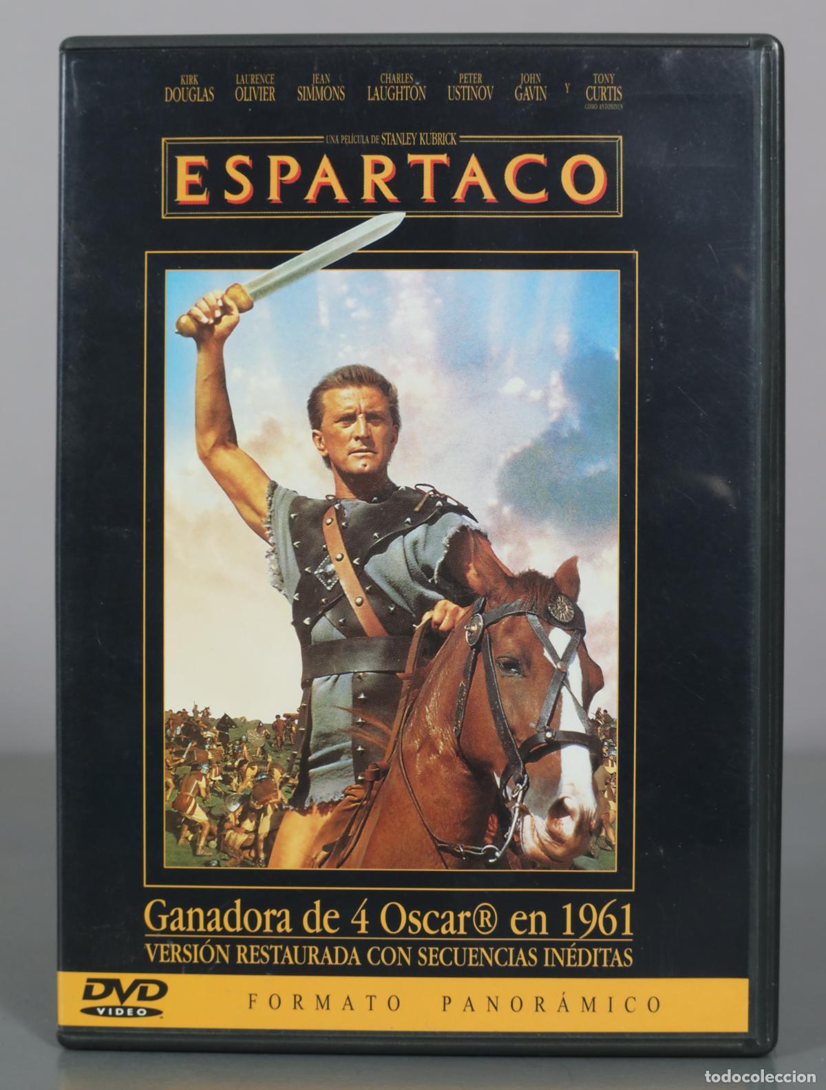Cin&eacute;ma: DVD. Espartaco - Stanley Kubrick - Kirk Douglas, Laurence Olivier, Jean Simmons