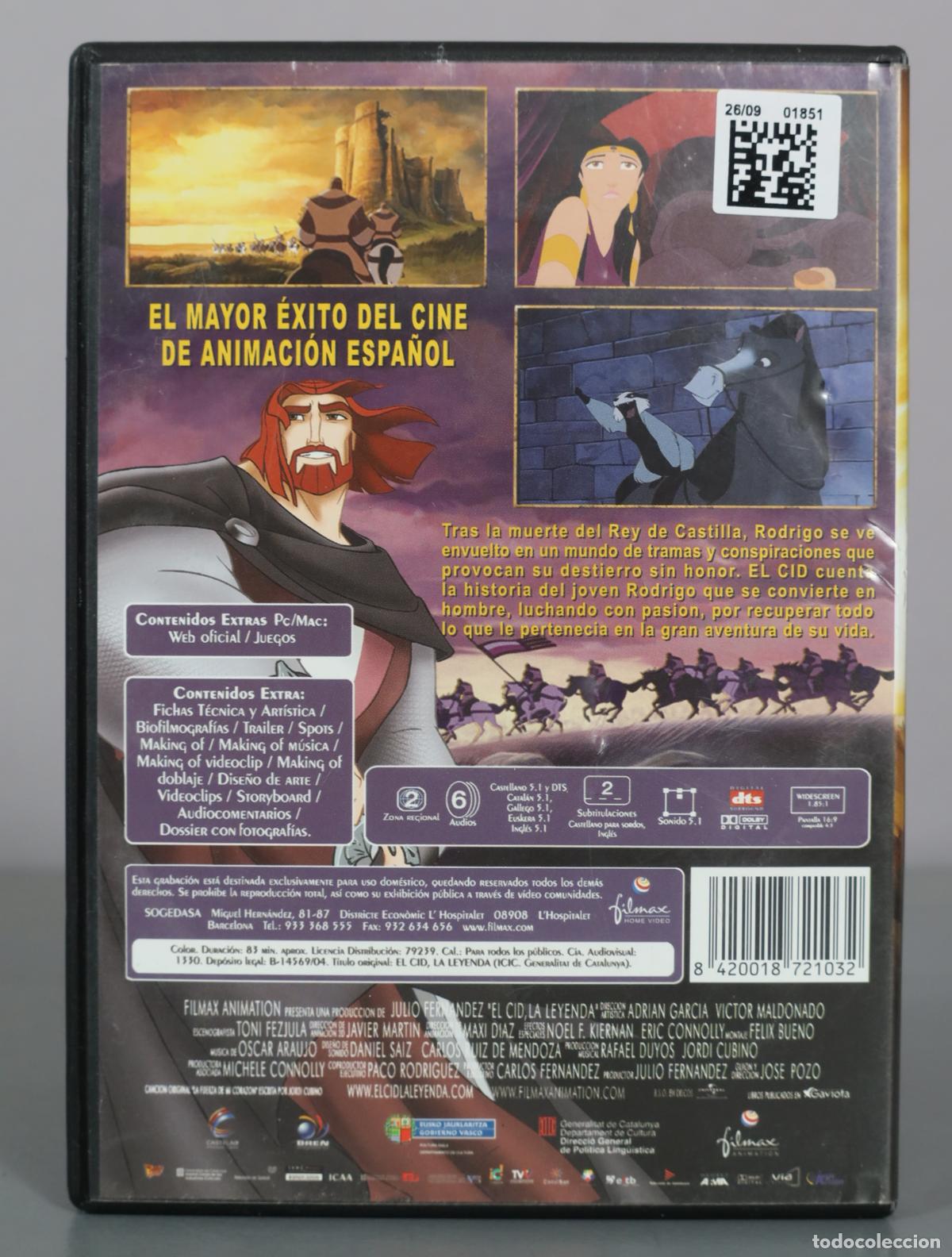 Cine: DVD. El Cid - La Leyenda - Foto 2