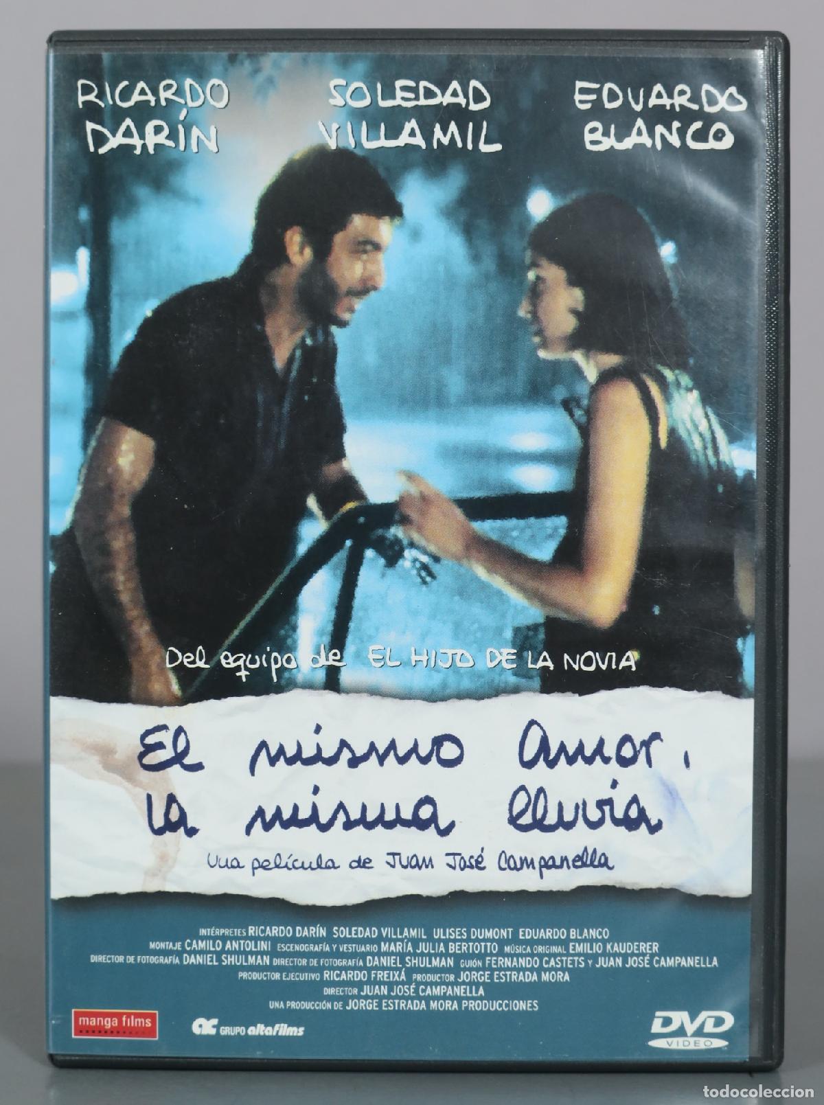 Cine: DVD. El mismo amor, la misma lluvia - Juan Jos&eacute; Campanella - Manga Films