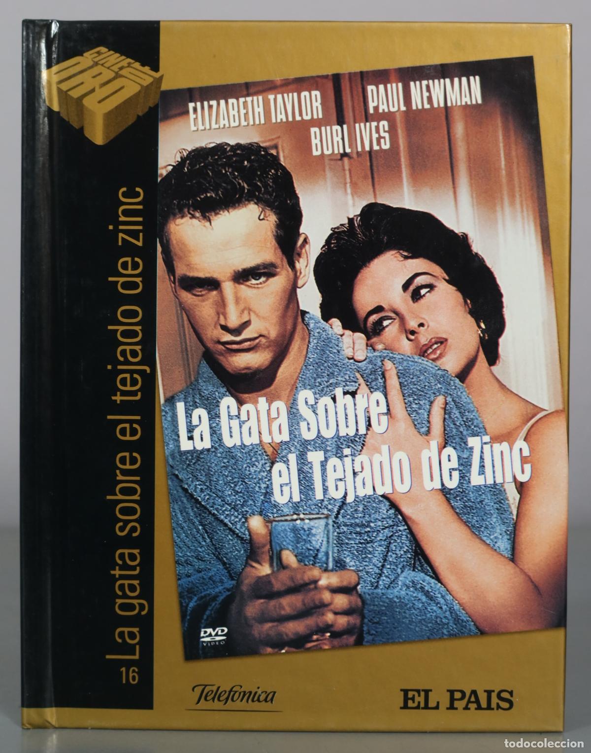 Cine: DVD. La Gata Sobre el Tejado de Zinc - Elizabeth Taylor, Paul Newman, Burl Ives - El Pais