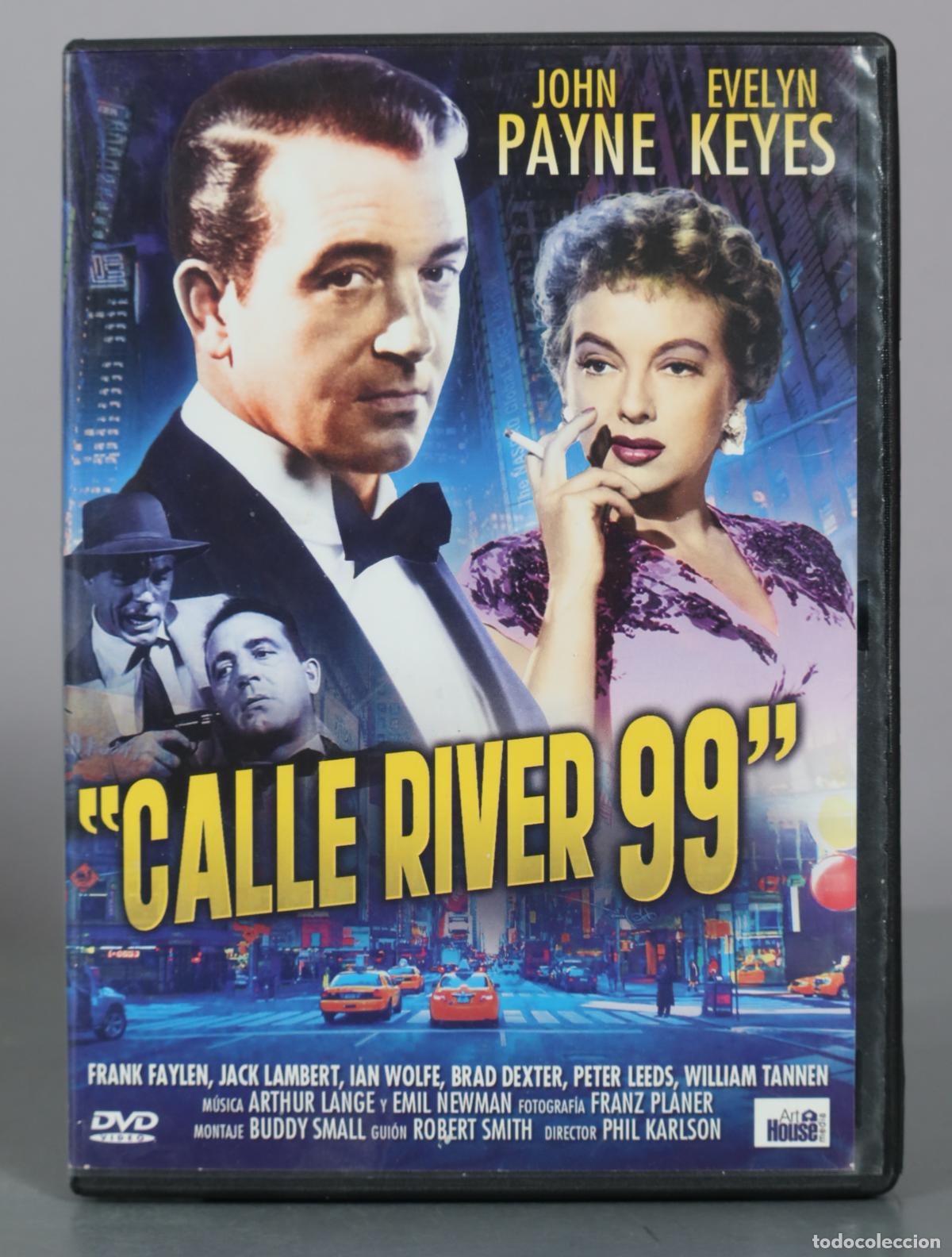 Cine: DVD. Calle River 99 - John Payne, Evelyn Keyes - Art House