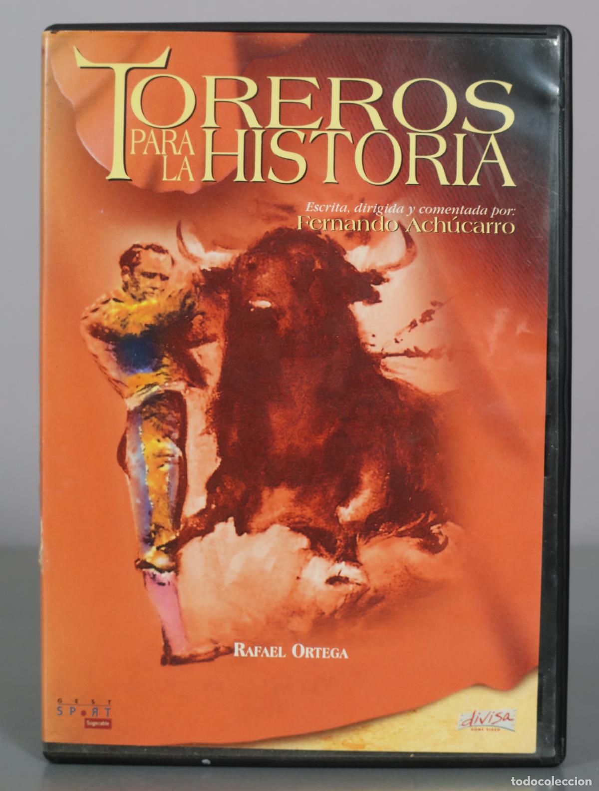 Cine: DVD. Toreros para la Historia - Rafael Ortega - Fernando Ach&uacute;carro - Divisa Home Video