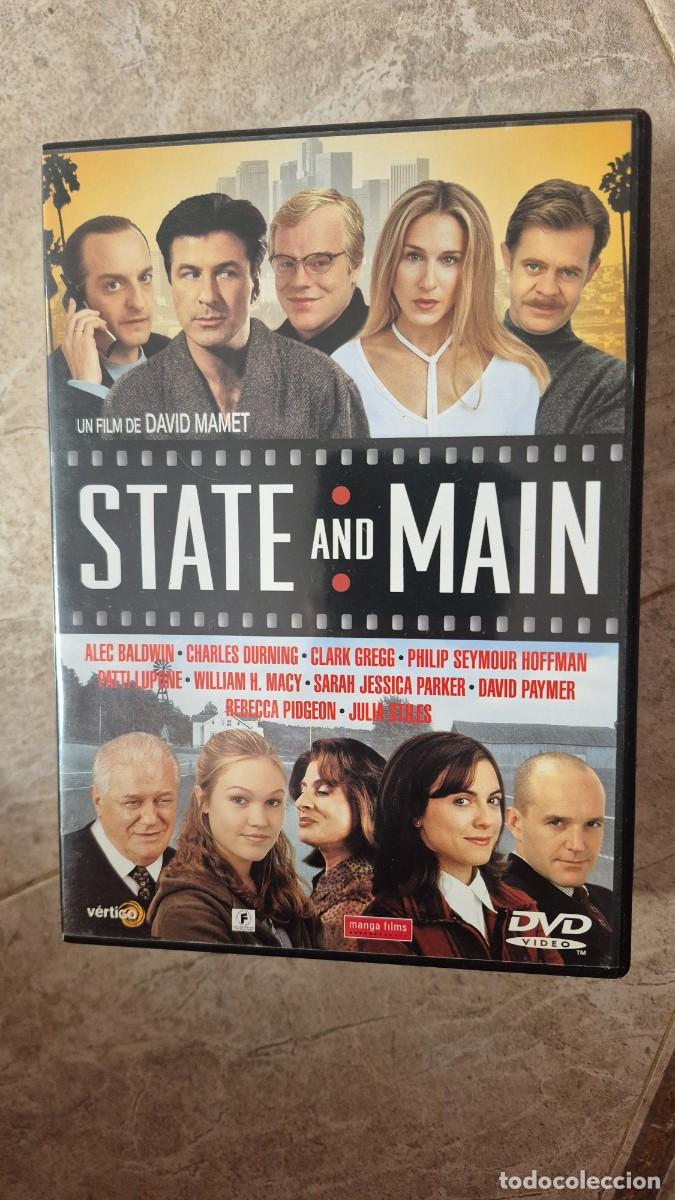 Cine: State and main, dvd David Mamet Alec Baldwin Philip Seymour Hoffman Sarah Jessica Parker