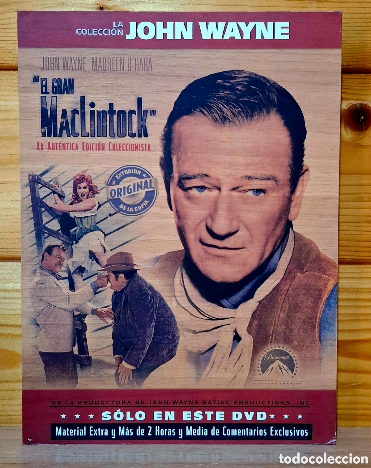 Cine: DVD El Maclintock incluye postales de la pel&iacute;cula.