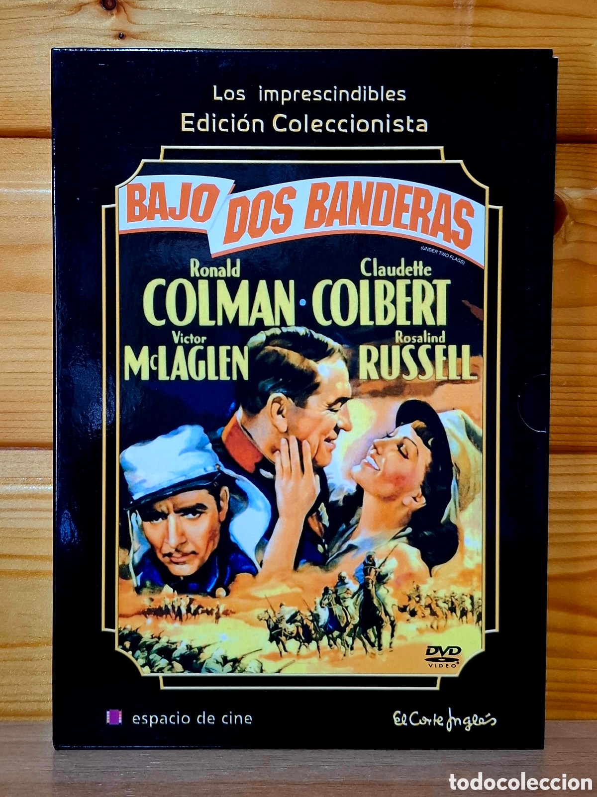 Cine: DVD Bajo dos Banderas edici&oacute;n especial con libreto