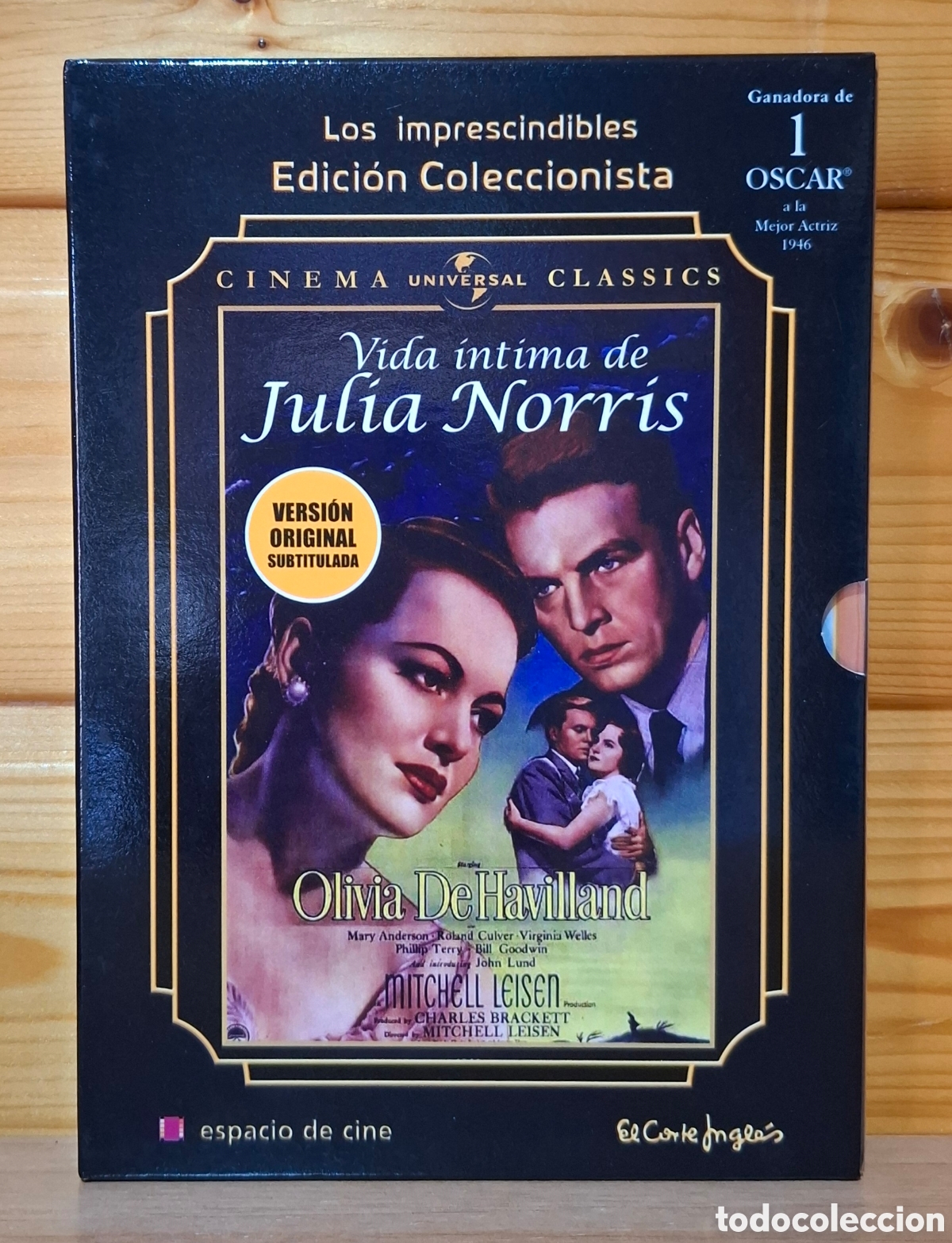 Cine: DVD Vida &iacute;ntima de Julia Norris edici&oacute;n especial con libreto