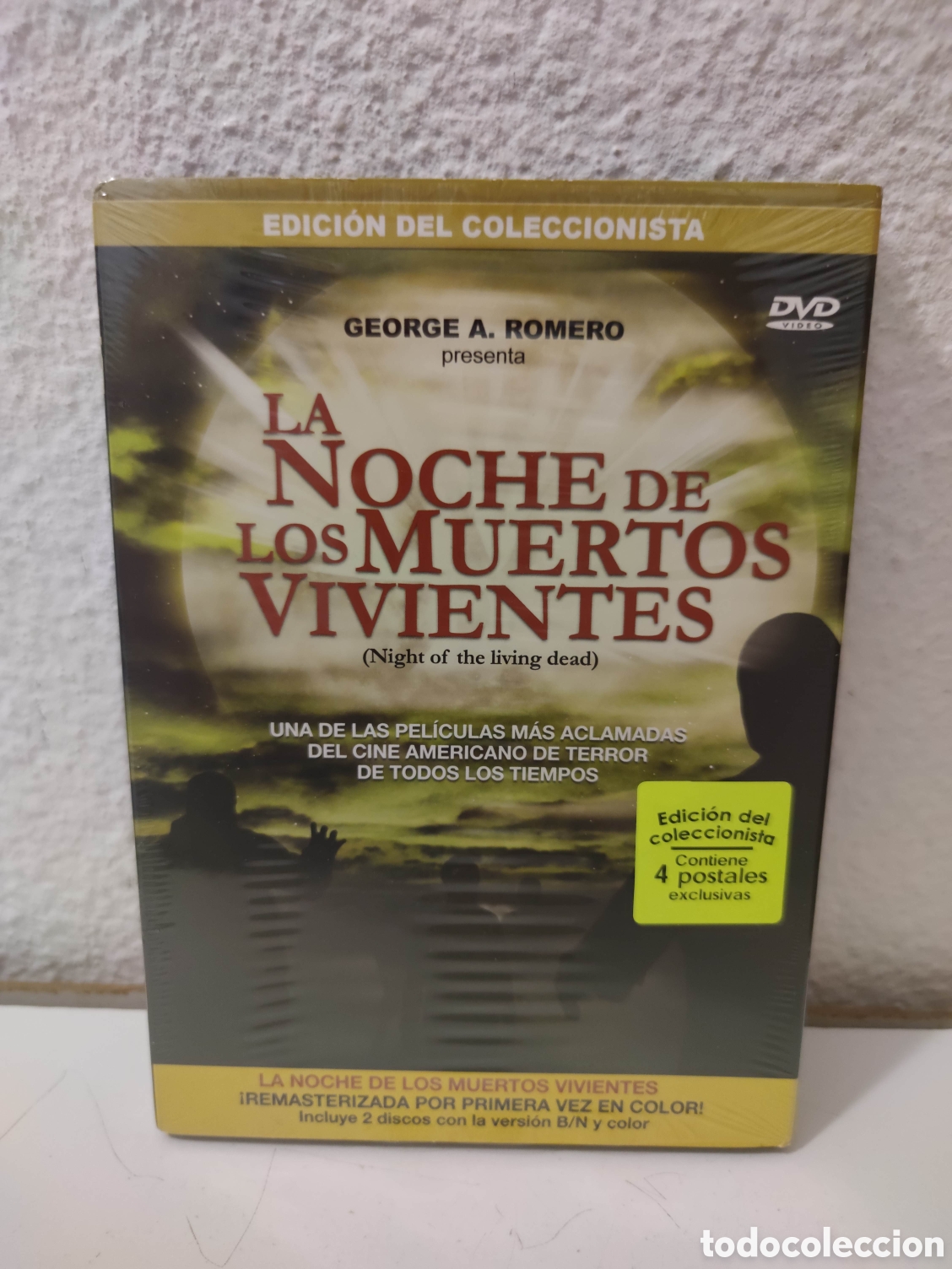 Cinema: 2 Dvd - La noche de los muertos vivientes - En color y en B/N - ed. coleccionista - Terror, zombis
