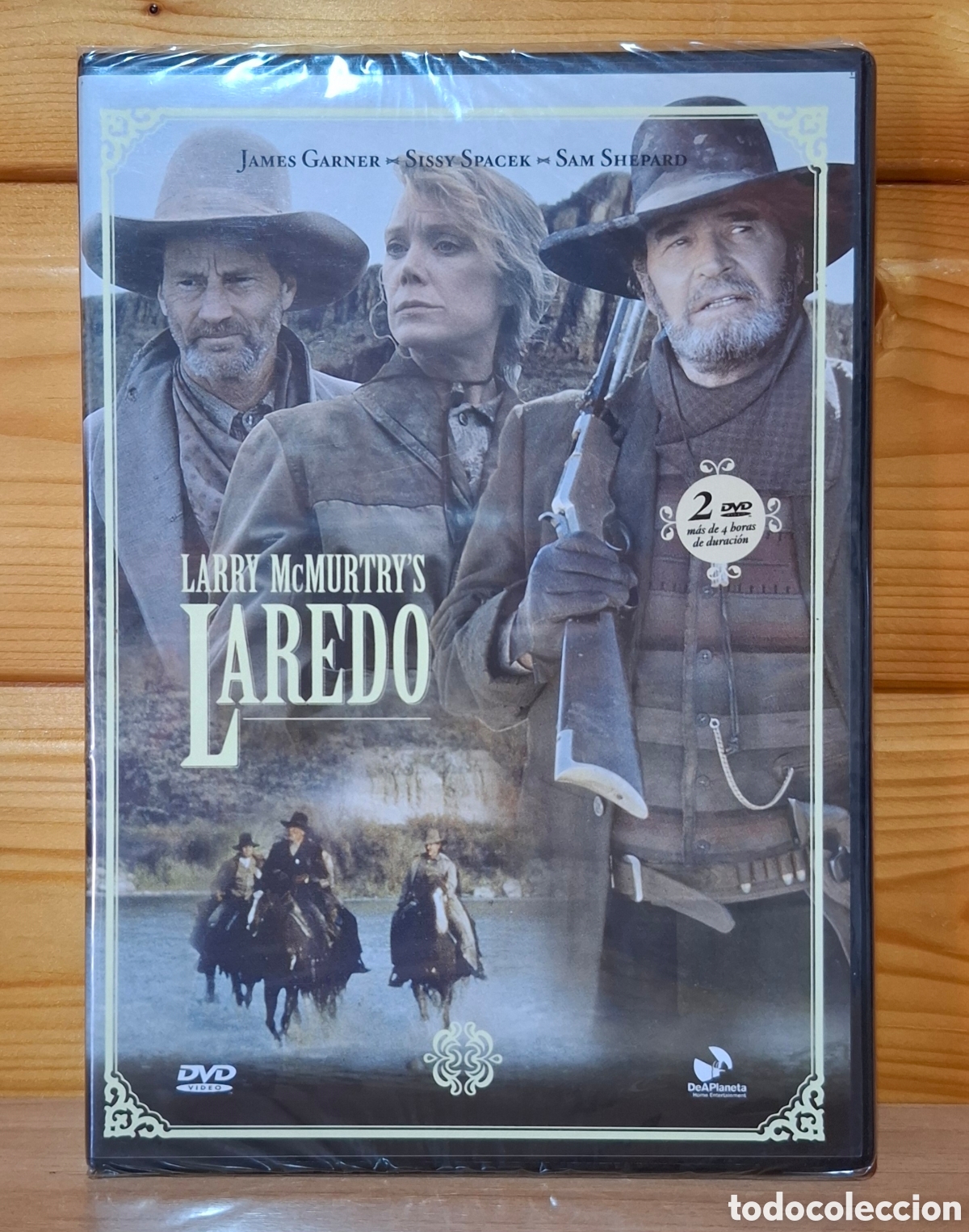 Cine: 2 x DVD Laredo Larry McMurtry's nueva y precintada