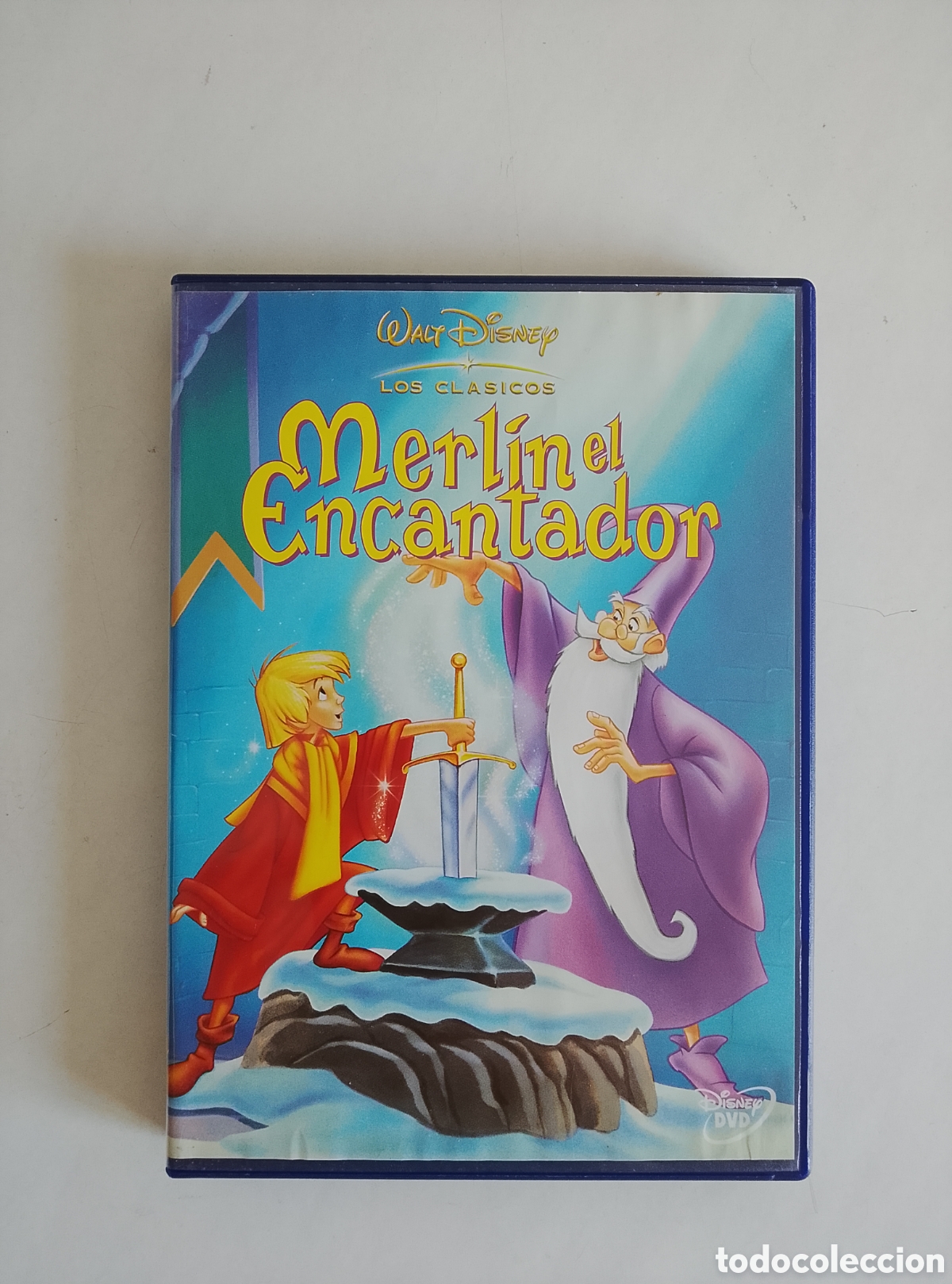 Cine: PELICULA DVD MERL&Iacute;N EL ENCANTADOR WALT DISNEY