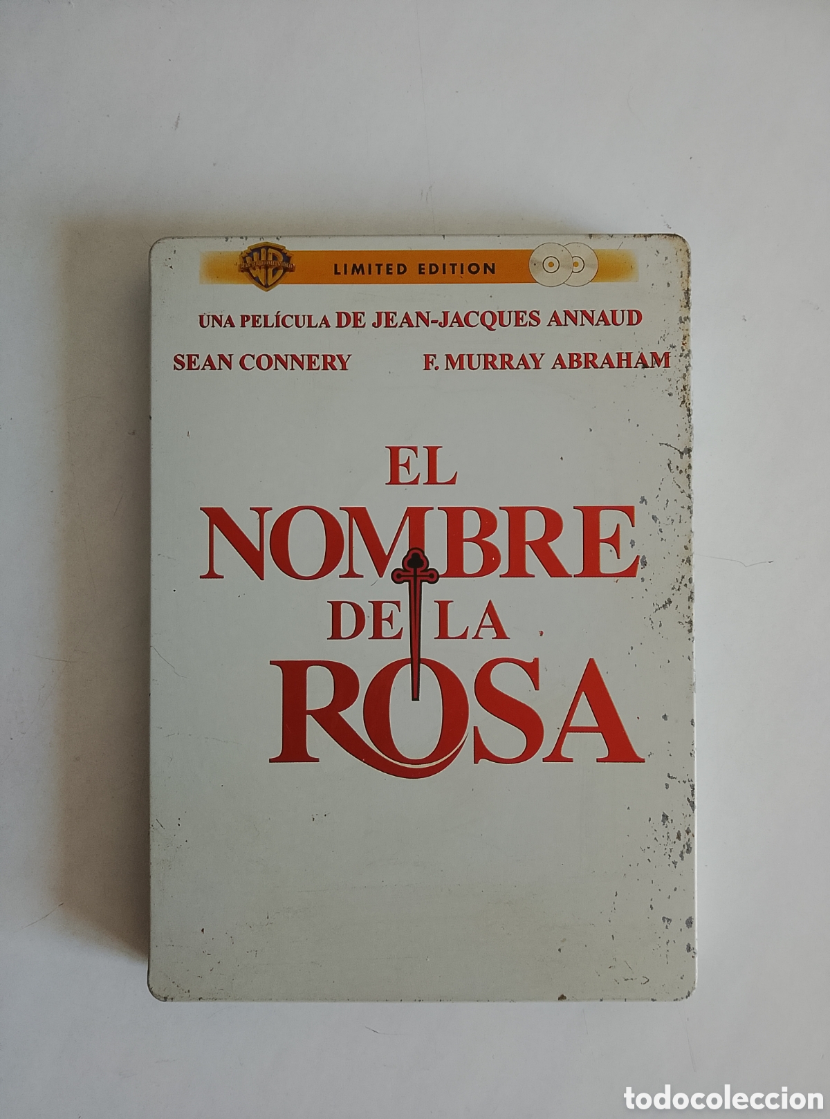 Cine: PELICULA DVD EL NOMBRE DE LA ROSA (LIMITED EDITION 2 DISCOS) STEELBOOK