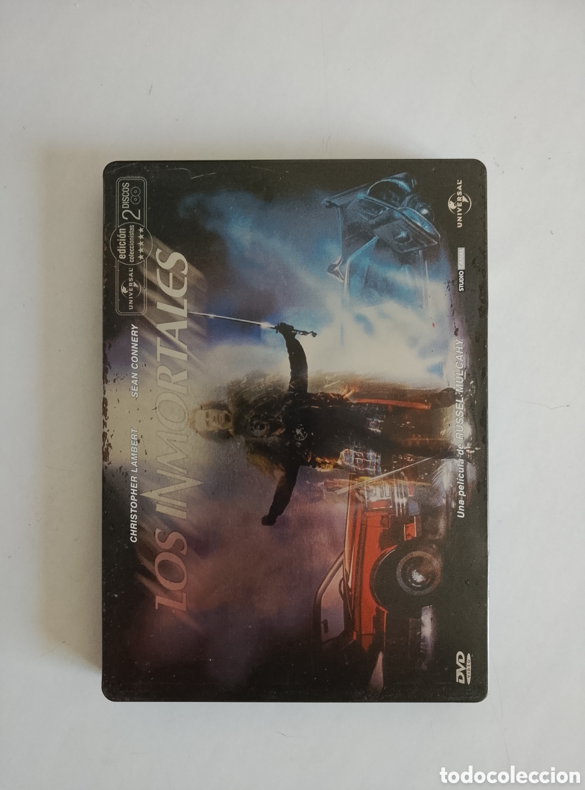 Cine: PELICULA DVD LOS INMORTALES (EDICI&Oacute;N ESPECIAL 2 DISCOS) STEELBOOK