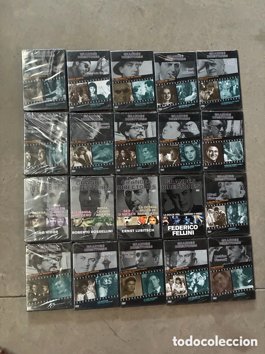 Cine: Coleccion 20 dvds grandes directores