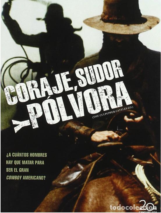 Cine: Coraje, Sudor y P&oacute;lvora DVD Como nuevo