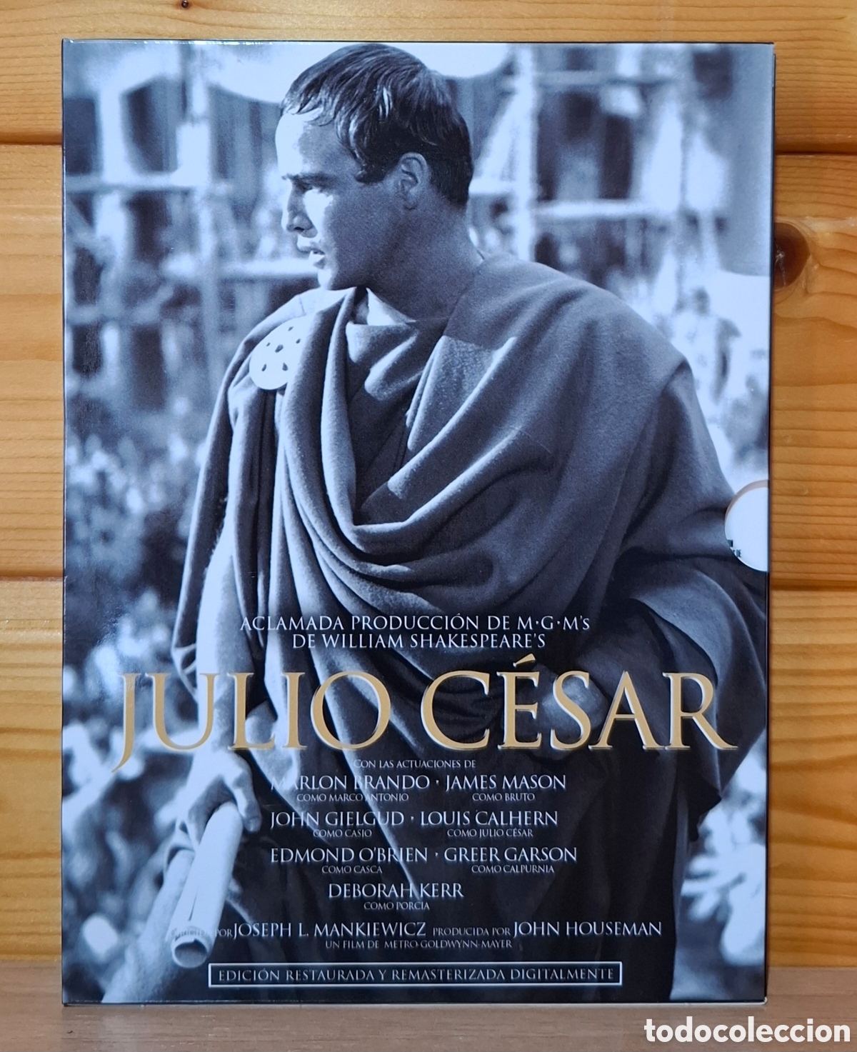 Cine: DVD Julio Cesar Marlon Brando