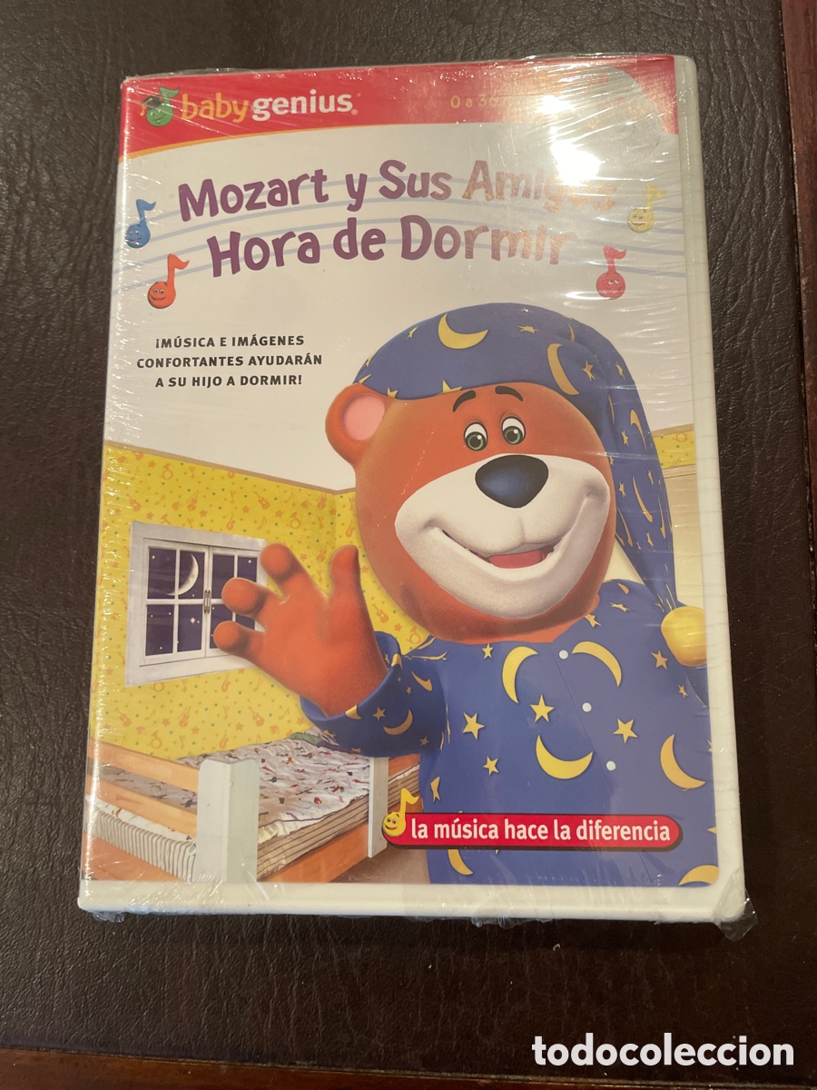 Cine: Mozart y sus Amigos - Hora de dormir DVD +CD Nuevo
