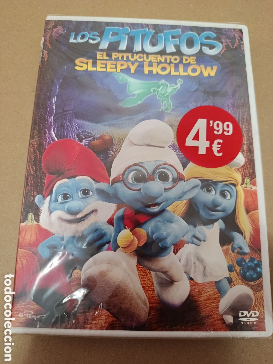 Cinema: Dvd. Los Pitufos. El pitucuento de Sleepy Hollow. Precintado.