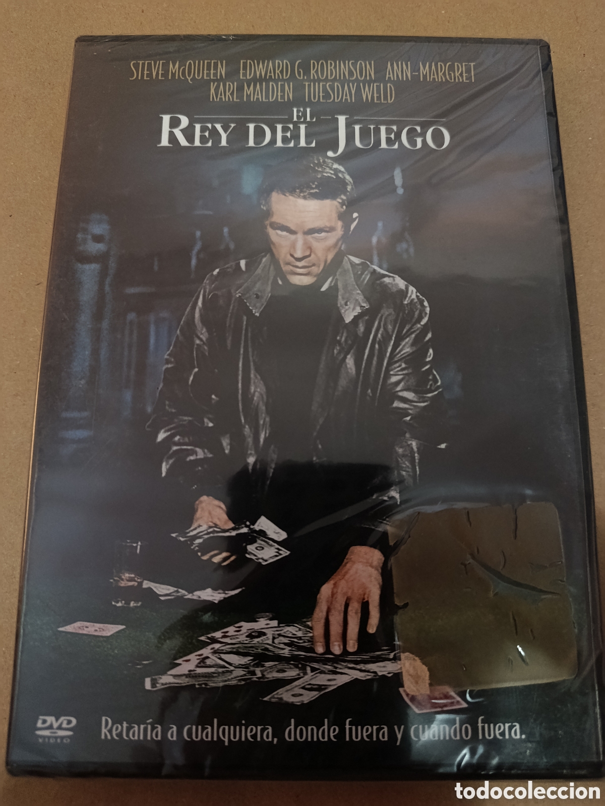 Cinema: Dvd. El rey del juego. Precintado. Con Steve McQueen.