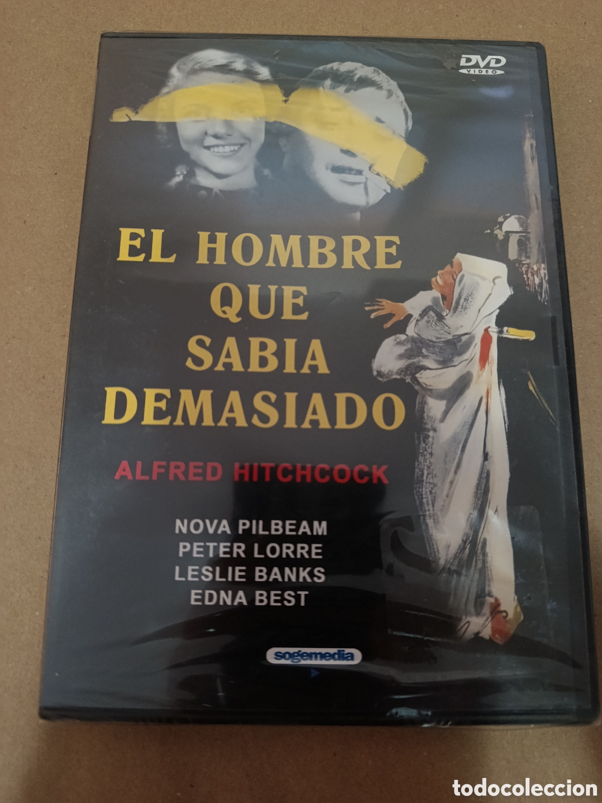 Cine: Dvd. El hombre que sab&iacute;a demasiado. Alfred Hitchcock. Precintado.