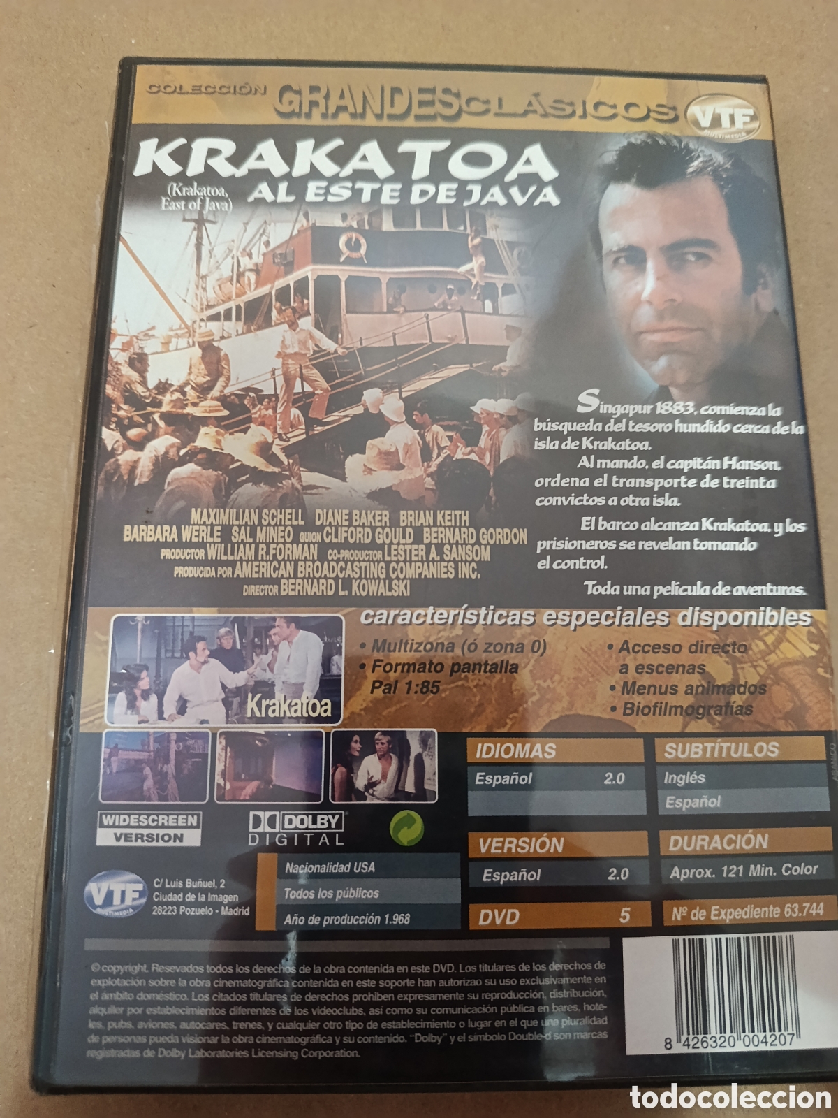 Cine: Dvd. Krakatoa al este de Java. Precintado. - Foto 2