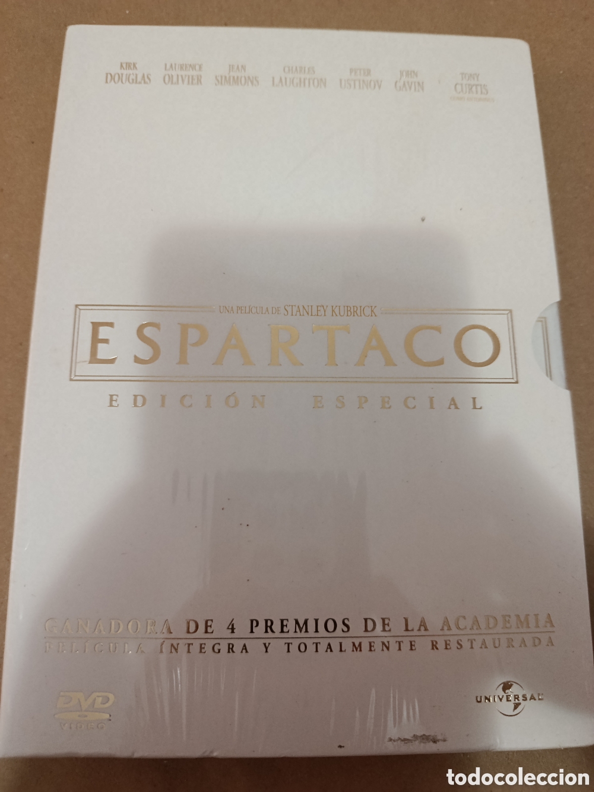 Cine: Dvd. Espartaco. Edici&oacute;n Especial. 2 dvds. Precintado. Stanley Kubrick.