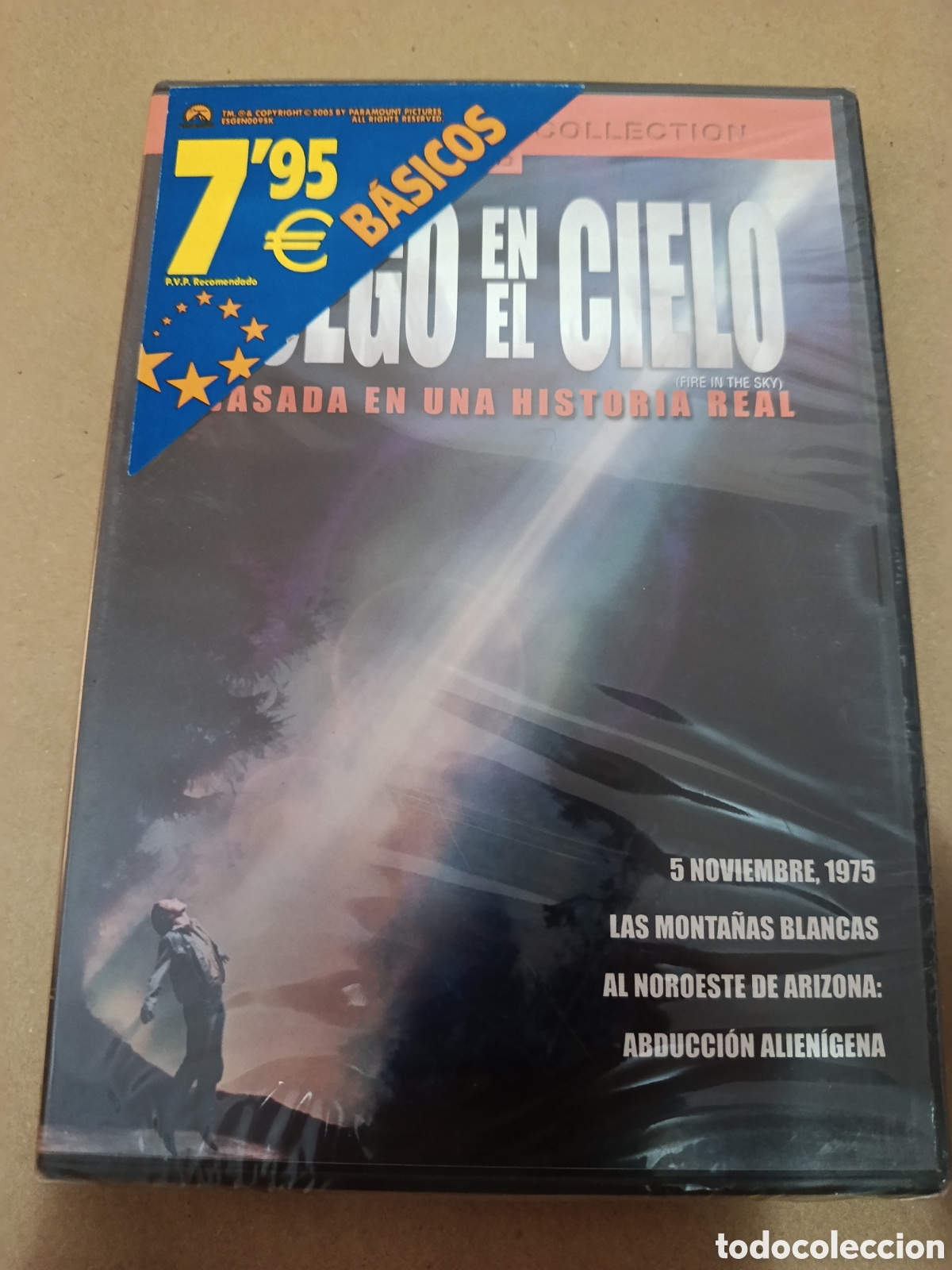 Cinema: Dvd. Fuego en el cielo. Precintado. Descatalogado. Dif&iacute;cil de conseguir.