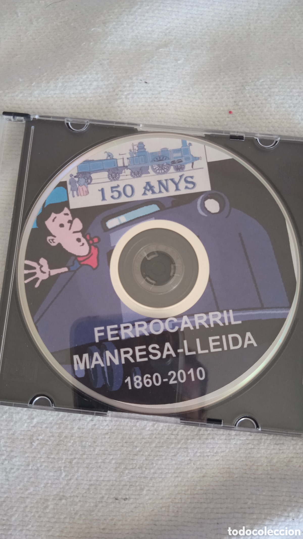Cine: CD-ROM / CD Multimedia &ldquo;Ferrocarril Manresa-Lleida &ndash; 150 Anys (1860-2010)&rdquo; | Historia del Ferrocarri