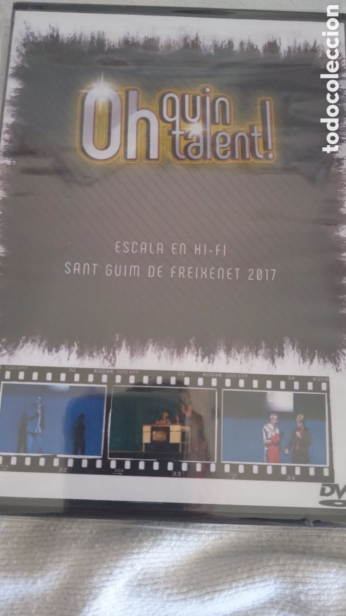 Cine: OH, QUIN TALENT! &ndash; ESCALA EN HI-FI &ndash; SANT GUIM DE FREIXENET 2017 &ndash; DVD &ndash; EDICI&Oacute;N LOCAL / COLECCIONIS