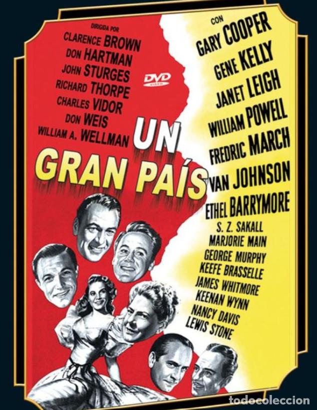 Cine: Un Gran Pa&iacute;s - Libreto Inclu&iacute;do. Edic.Coleccionista DVD Como nuevo