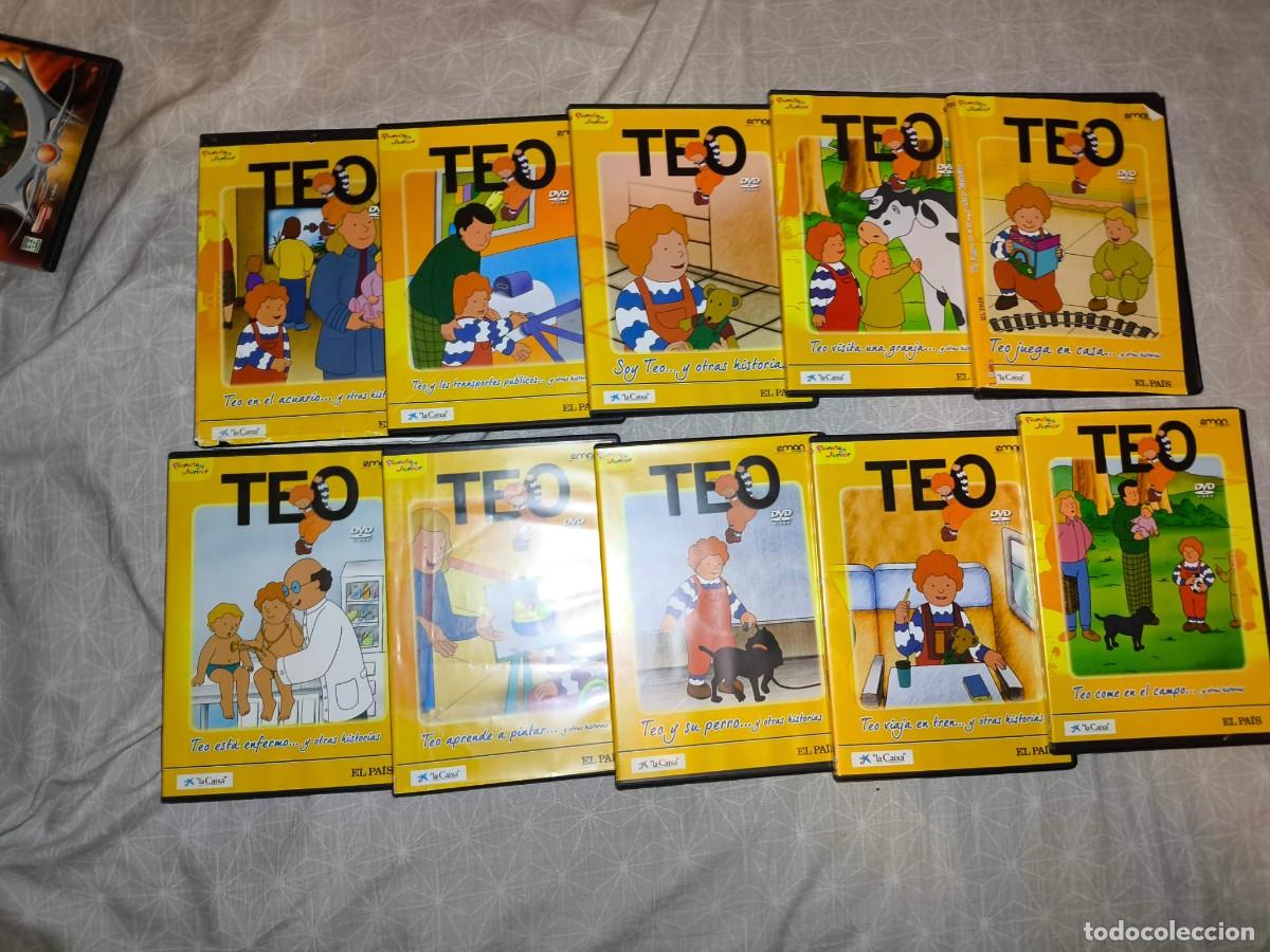Cine: Lote 10 DVD Teo Las Aventuras de Teo Planeta Junior Serie Infantil