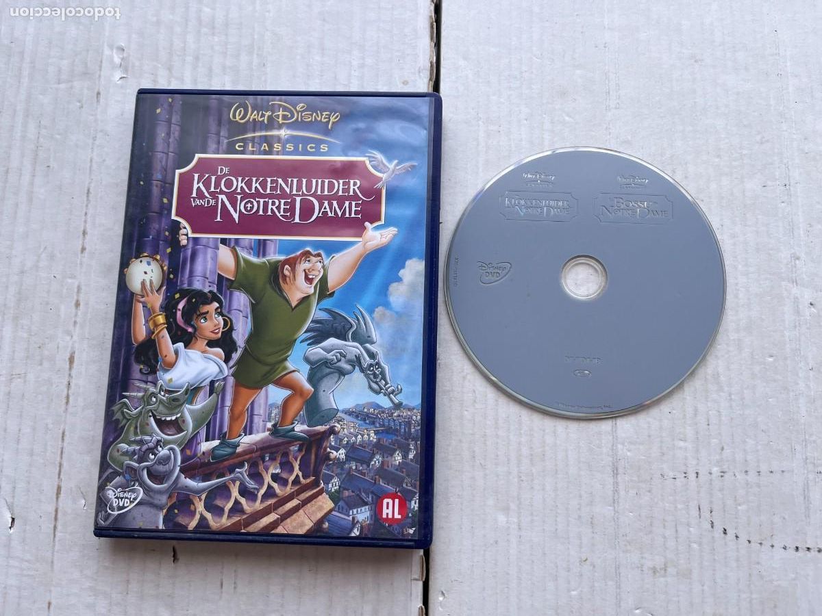 Cine: DE KLOKKENLUIDER VAN DE NOTREDAME DISNEY - PELICULA DVD KREATEN