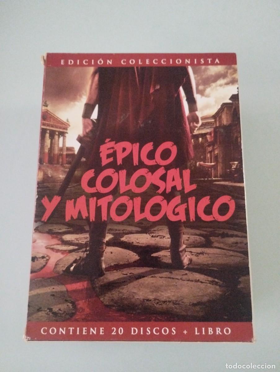 Cine: Pack &Eacute;pico ,colosal y mitol&oacute;gico 20 DVD m&aacute;s libro