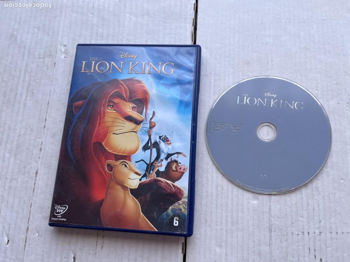Cine: the lion king DISNEY - PELICULA DVD KREATEN