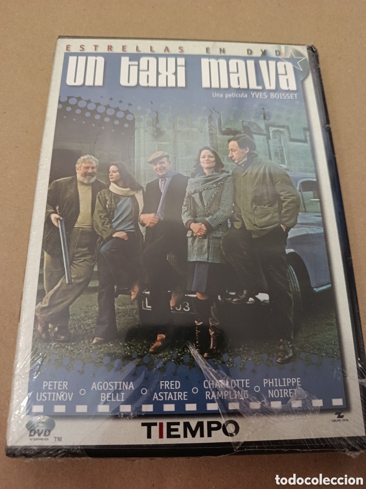 Cinema: Dvd. Un taxi malva. Precintado. Con Peter Ustinov y Fred Astaire.