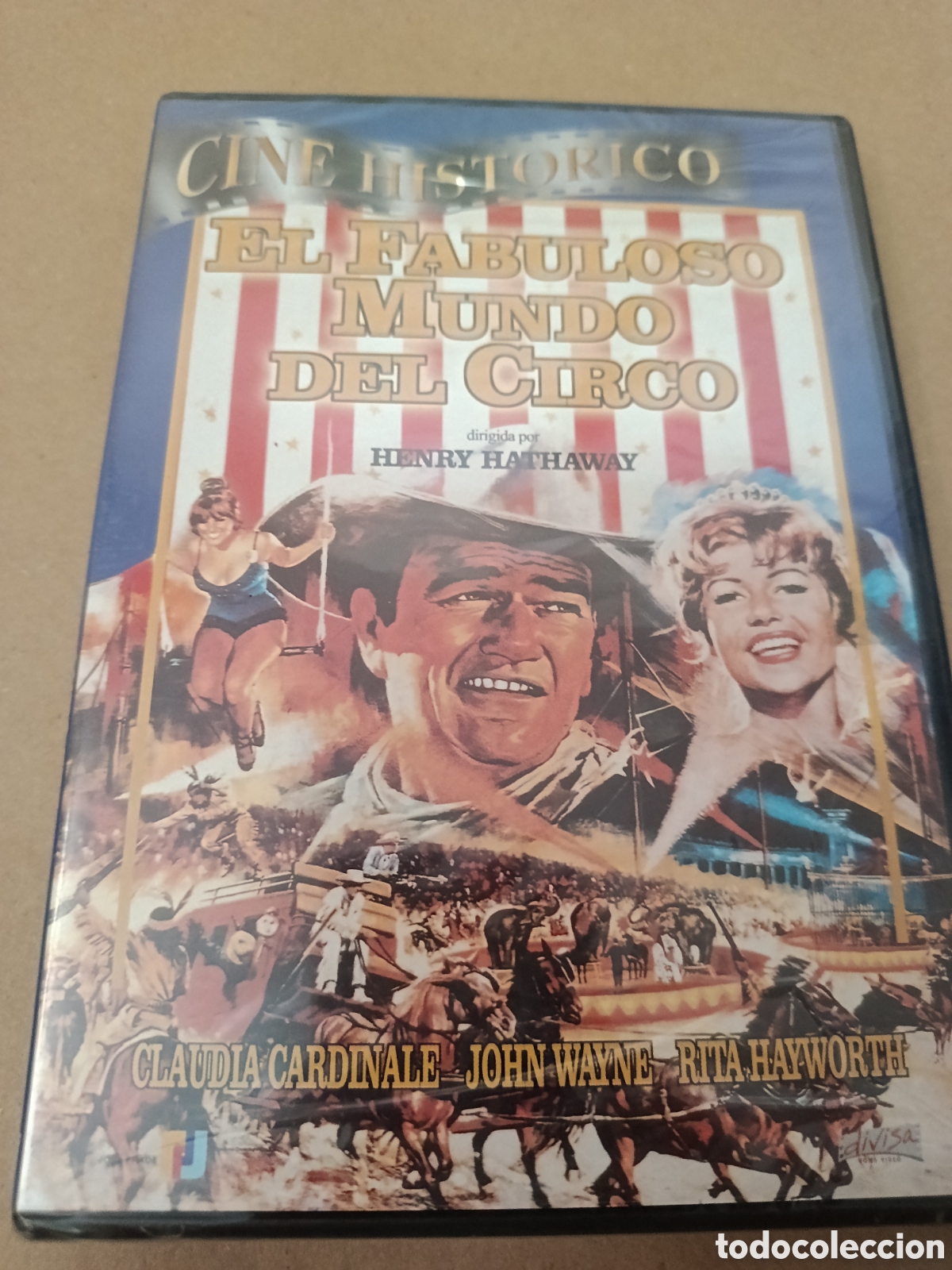 Cinema: Dvd. El fabuloso mundo del circo. Precintado. Con John Wayne.