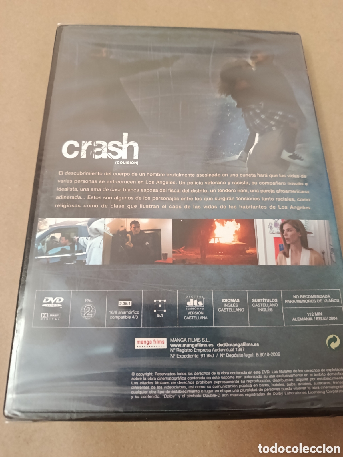 Cine: Dvd. Crash. Precintado. - Foto 2