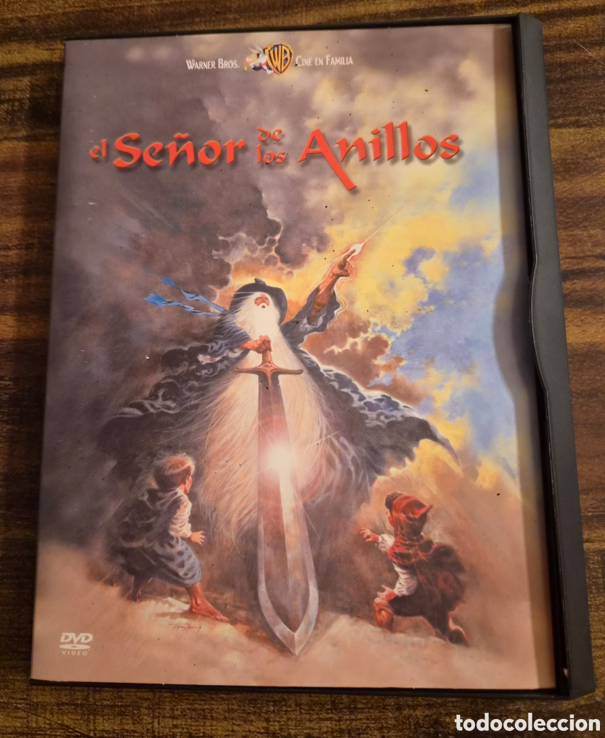 Cine: DVD El Se&ntilde;or de los Anillos (1978 Ralph Bakshi) Edici&oacute;n Snapper Cart&oacute;n Warner - &iexcl;Admito Ofertas