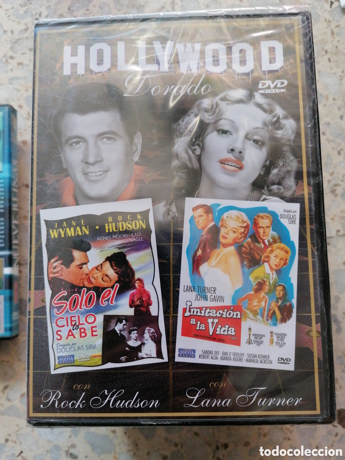 Kino: DVD HOLLYWOOD DORADO SOLO ELCIELO LO SABE IMITACION A LA VIDA NUEVO PRECINTADO