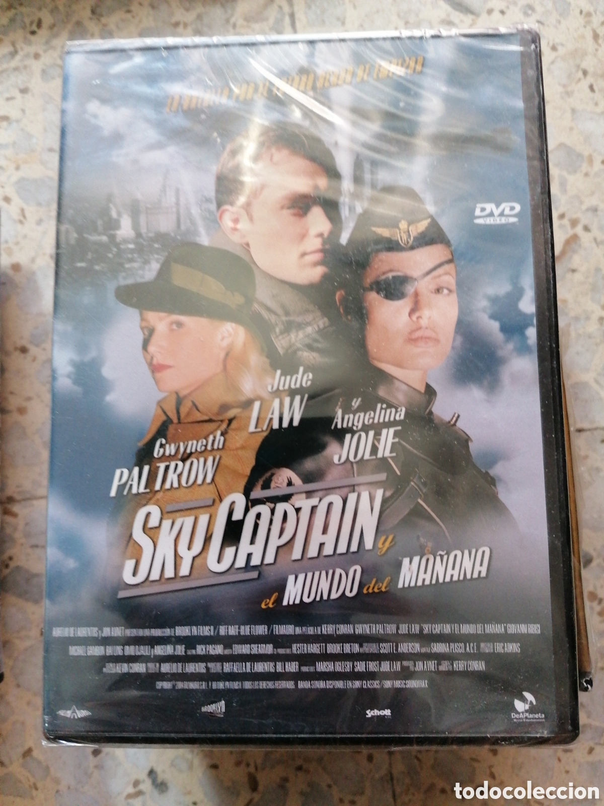 Kino: DVD SKY CAPTAIN Y EL MUNDO DEL MA&Ntilde;ANA JUDE LAW NUEVO PRECINTADO
