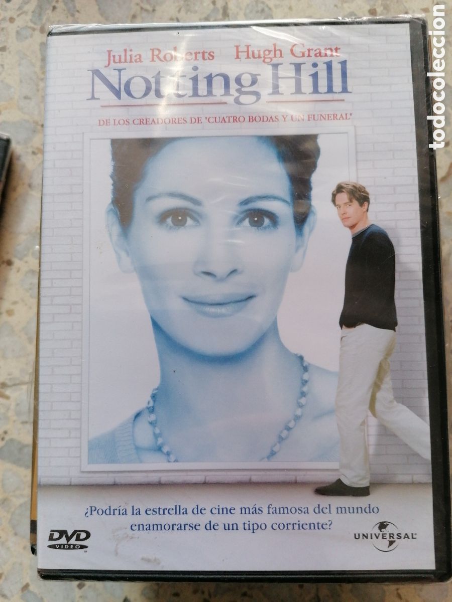 Kino: DVD NOTTING HILL JULIA ROBERTS HUGH GRANT NUEVO PRECINTADO