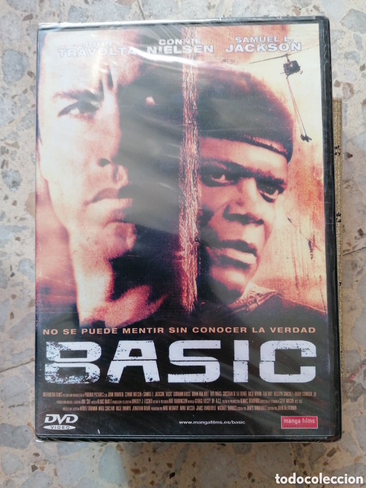 Cine: DVD BASIC JOHN TRAVOLTA NUEVO PRECINTADO - Foto 1