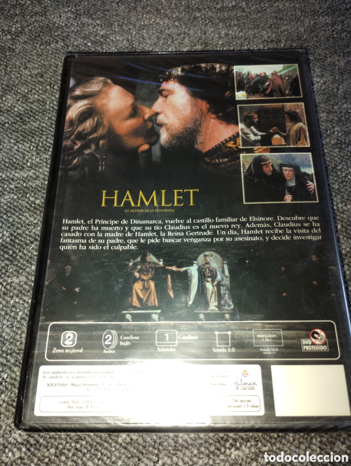 Cine: Hamlet DVD precintado - Foto 2