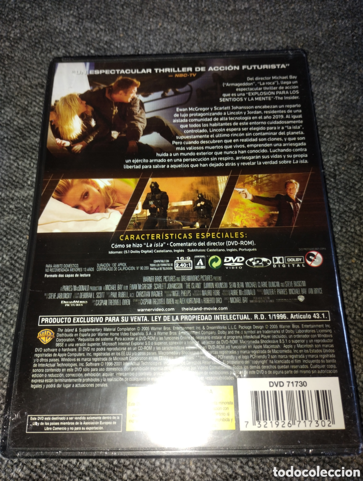 Cine: La isla DVD precintado - Foto 2