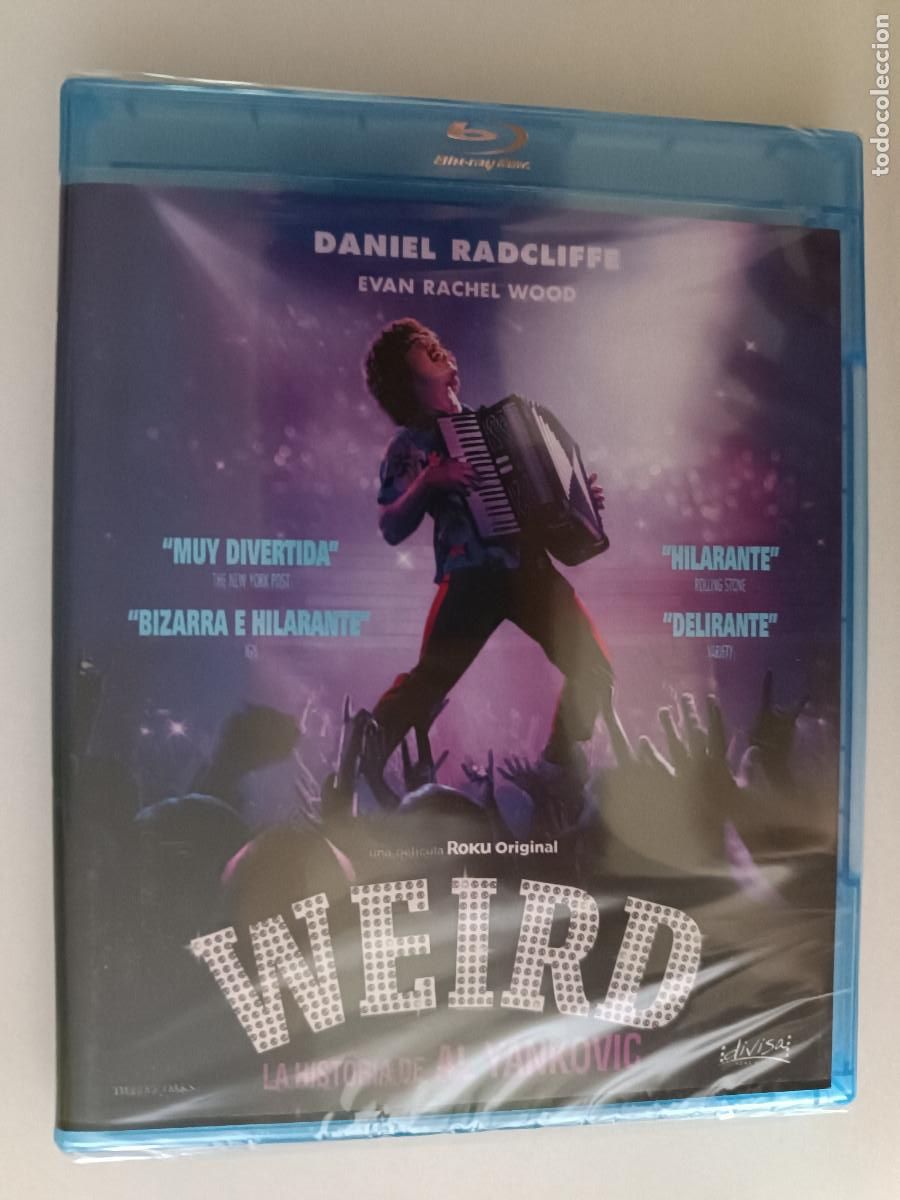 Cine: WEIRD, LA HISTORIA DE AL YANKOVIC (DANIEL RADCLIFFE) BLU-RAY PRECINTADO