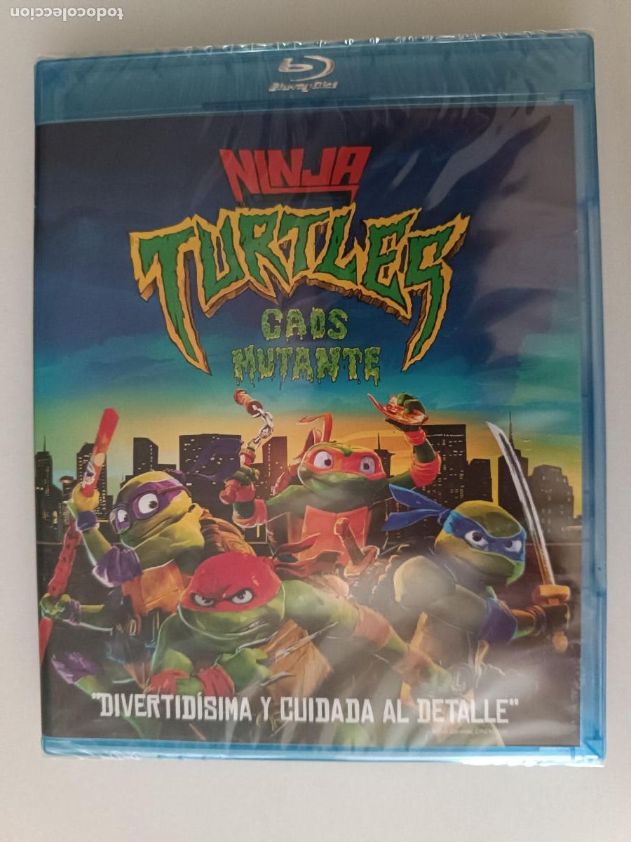 Cine: NINJA TURTLES CAOS MUTANTE (2023) PELICULA BLU-RAY PRECINTADO