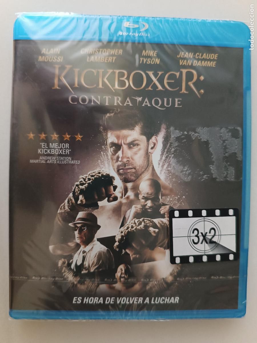 Cine: KICKBOXER CONTRAATAQUE (ALAIN MOUSSI, MIKE TYSON) BLU-RAY PRECINTADO