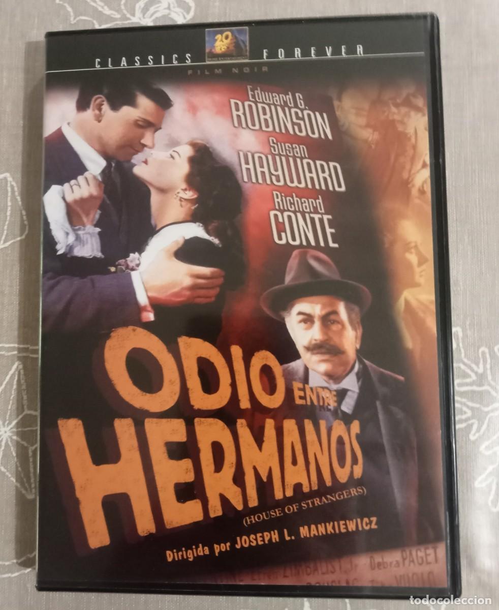 Cine: PEL&Iacute;CULA: ODIO ENTRE HERMANOS (1949). DESCATALOGADA Y DIFICIL DE ENCONTRAR